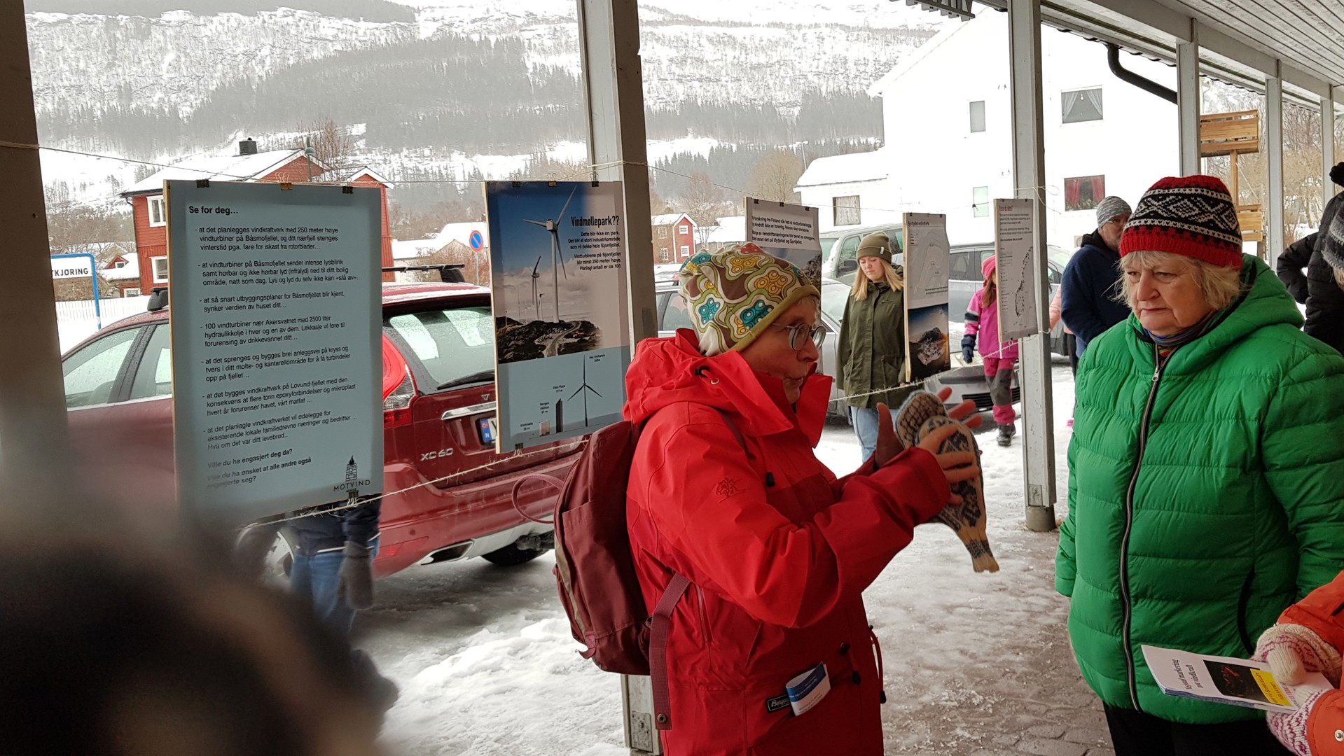 Motvind Sjonfjellet avd. Nesna på stand 13/2