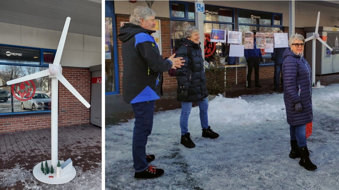 Stand på Nesna 13/3