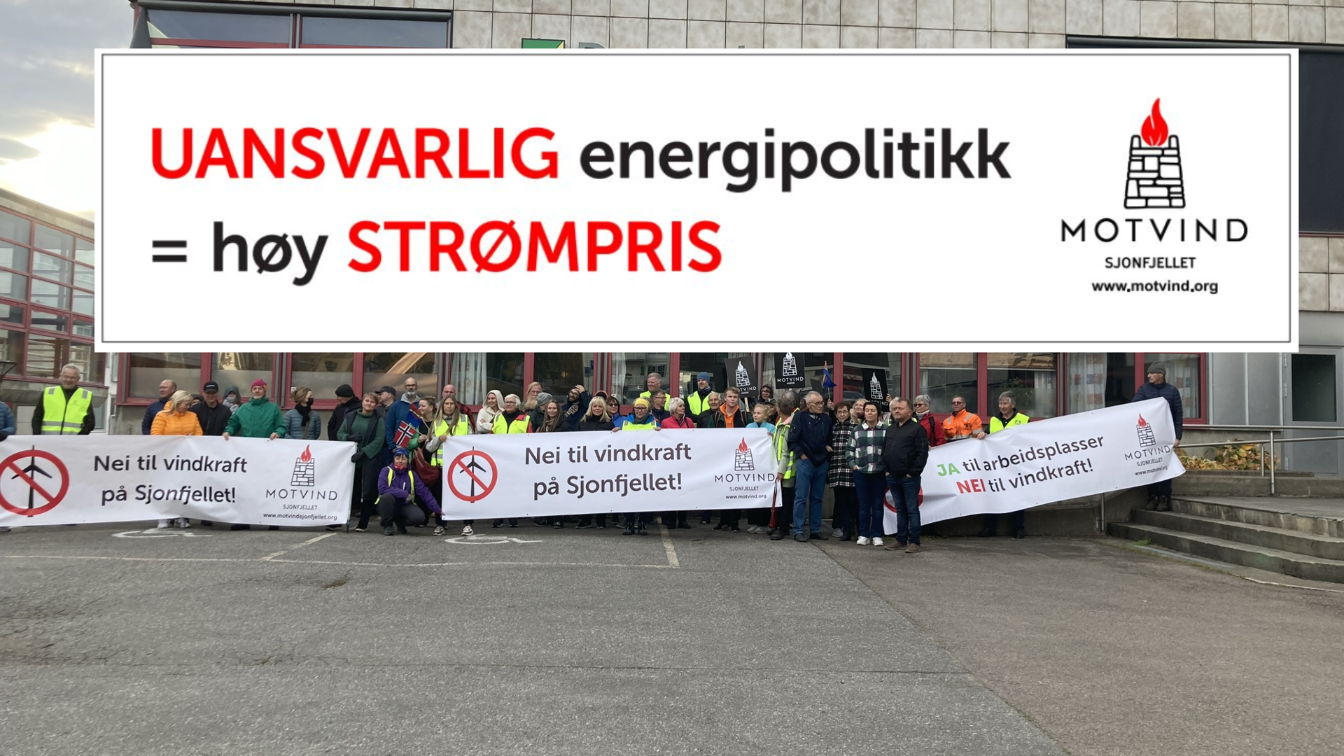 Aksjon mot høye strømpriser