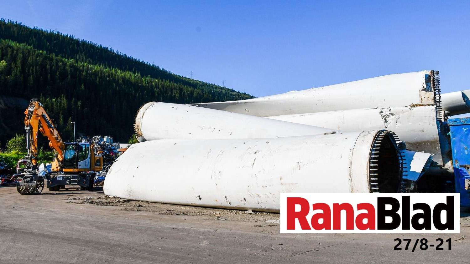 Utrangerte turbinvinger - et avfallsproblem