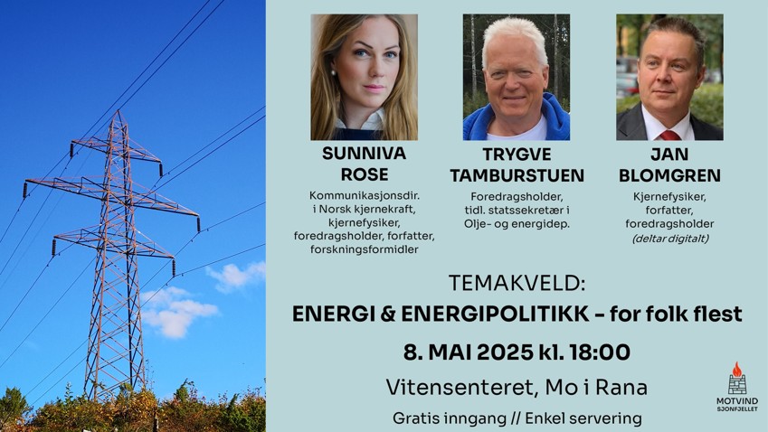 Energi og energipolitikk - for folk flest